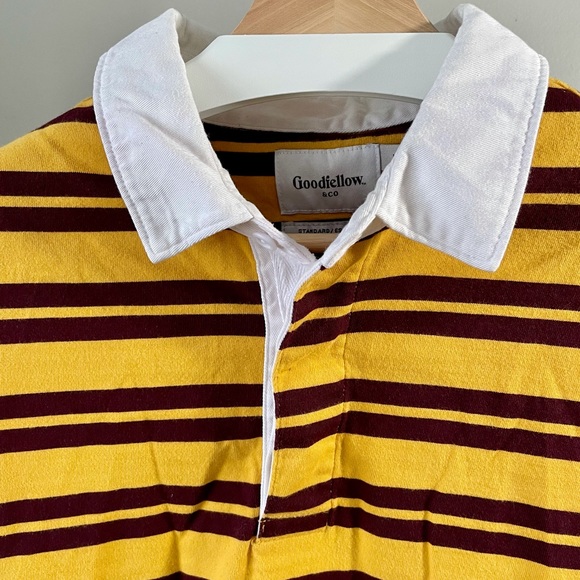 Goodfellow & Co. Long Sleeve Rugby Polo Shirt - Picture 2 of 4